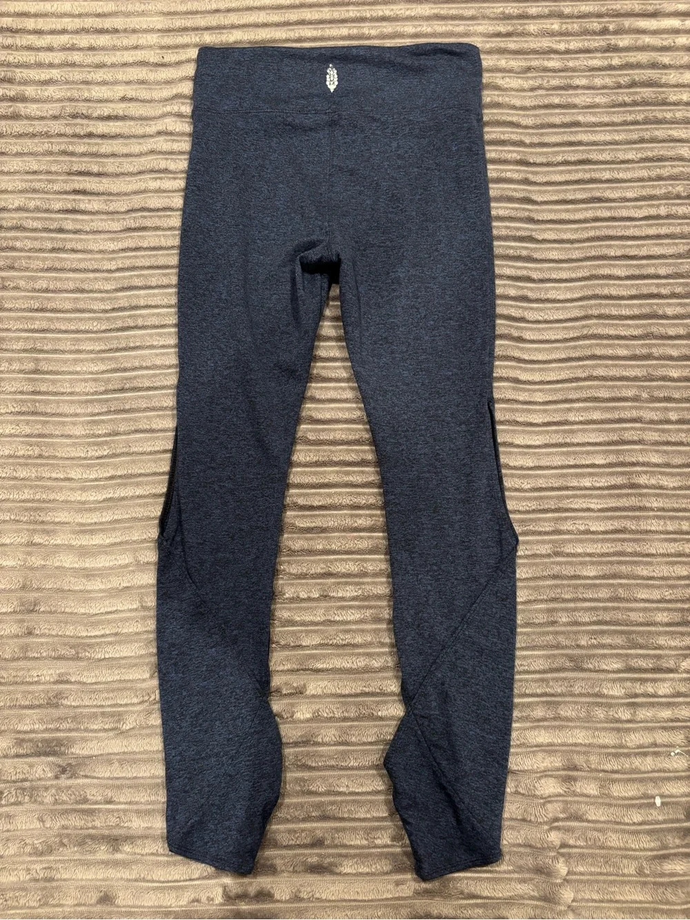 Free People navy blue soft Leggings